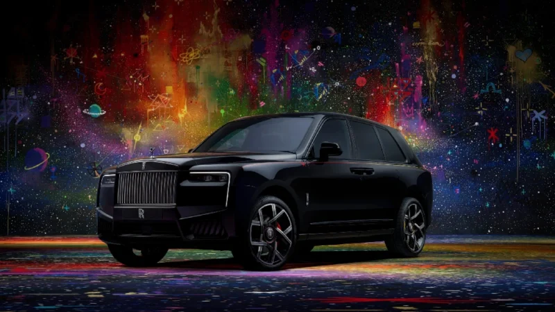 Cyril Kongo oslikao Rolls-Royce Black Badge Cullinan