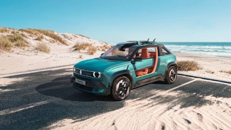 Renault 4 JP4x4 Concept na Roland Garrosu