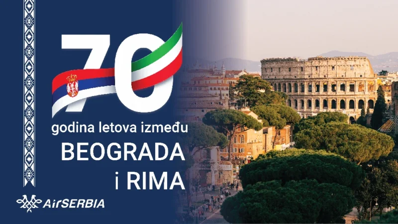 Sedam decenija direktnih letova između Srbije i Italije
