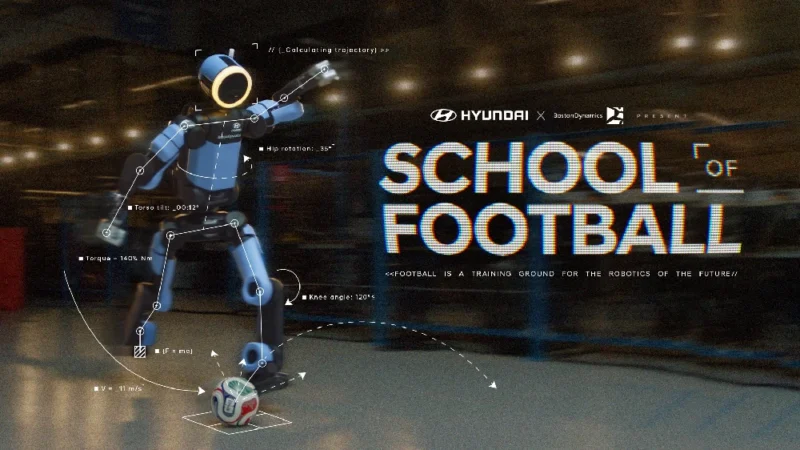 Robot Atlas trenira pred Svetsko prvenstvo u fudbalu