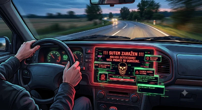 Prvi dokumentovani slučaj zaraze head unit jedinice u automobilu