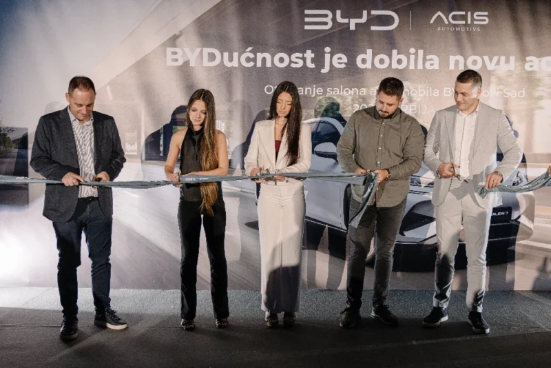 Otvoren novi BYD salon u Novom Sadu
