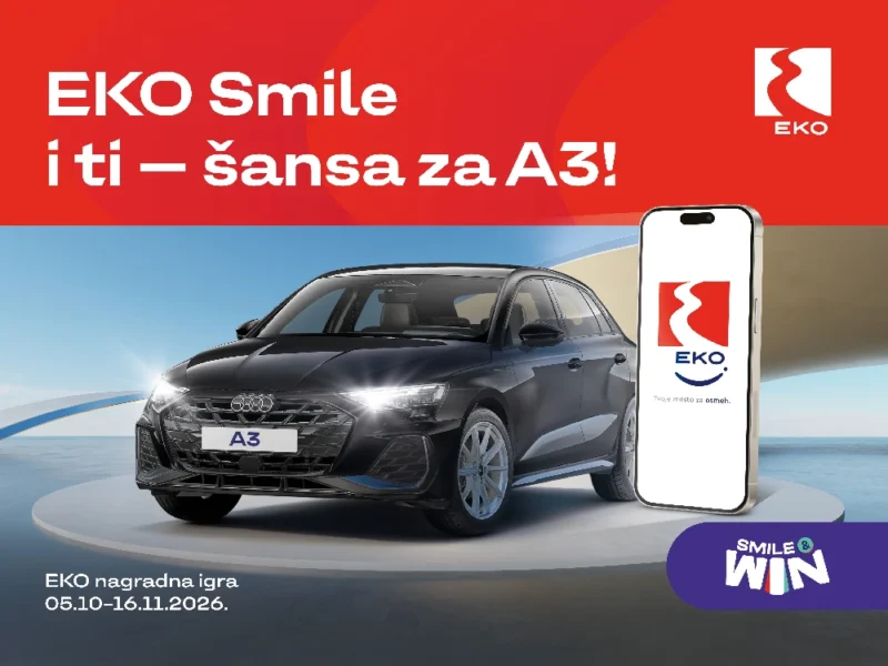 Sipaš i osvojiš “audi a3”